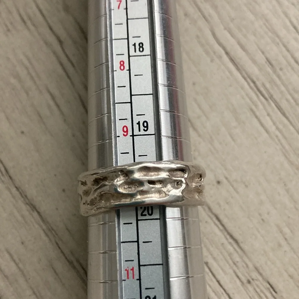 Sterling silver band - Picture 6 of 6